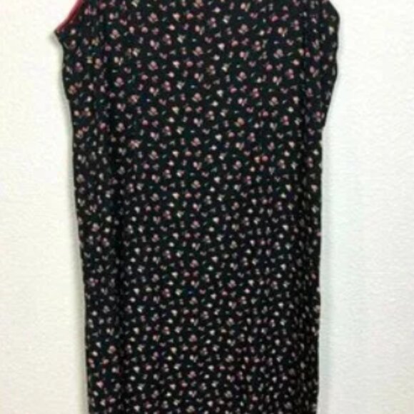 April Cornell for Cornell Trading Dress Size Large Vtg Floral Sleeveless Midi - Picture 1 of 6